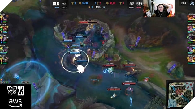 LMHT: SofM chí ra loạt sai lầm chí mạng khiến Gen.G thảm bại trước BLG tại CKTG 2023