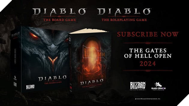 Blizzard hợp tác với Glass Cannon Unplugged, chuẩn bị ra mắt boardgame Diablo 2