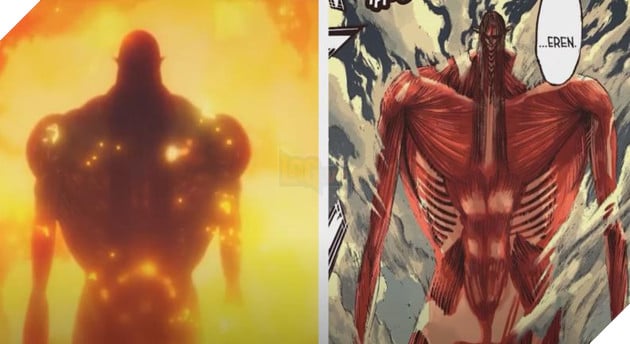 so sánh manga anime attack on titan