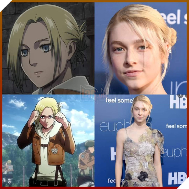 attack on titan nhân vật