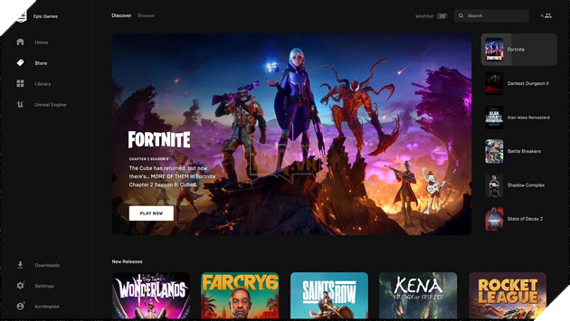 Epic Games Store vẫn báo lỗ sau 5 năm tặng game cho game thủ