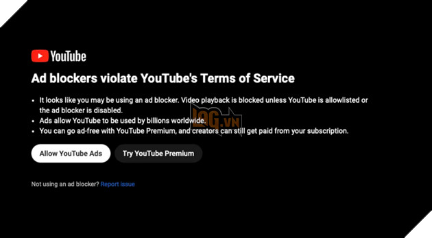Chiến dịch chặn quảng cáo của YouTube tiếp tục đối mặt với khó khăn mới