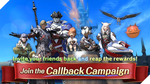 Final Fantasy 14 một lần nữa mở sự kiện Callback Campaign dành cho những người đã bỏ game Final-Fantasy-14-Callback-Campaign-01_PEVE