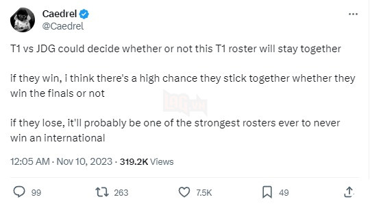 LMHT: BLV nổi tiếng chia có chia sẻ đau lòng về tương lai của đội hình T1 hiện tại 3