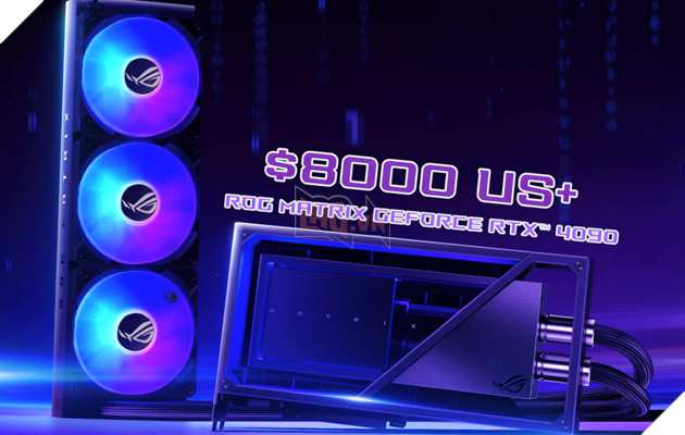 GPU GeForce RTX 4090 ROG MATRIX Platinum ra mắt tại Trung Quốc với giá hơn 200 triệu đồng