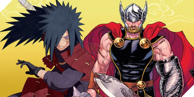 Trận chiến giữa siêu anh hùng Marvel và shinobi trong Naruto được tạo ra từ người hâm mộ Madara-uchiha-marvel-thor_TFQU