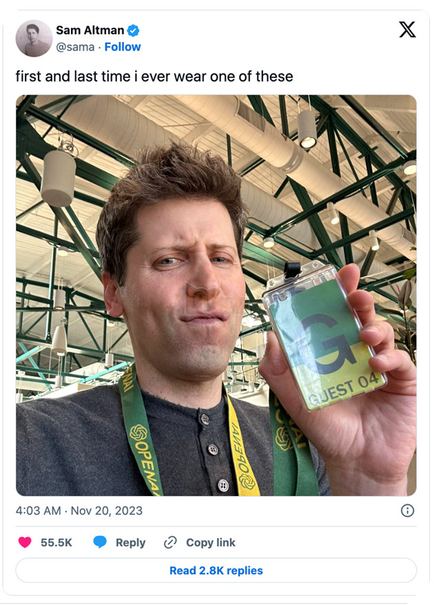 Các nhà đầu tư OpenAI đàm phán, đưa Sam Altman trở lại vị trí CEO