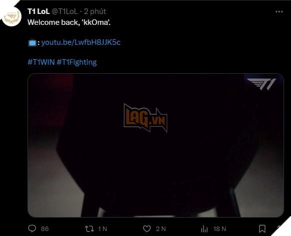 LMHT: HLV kkOma comeback T1, tin đồn Xạ thủ hot nhất LEC gia nhập T1 Academy?