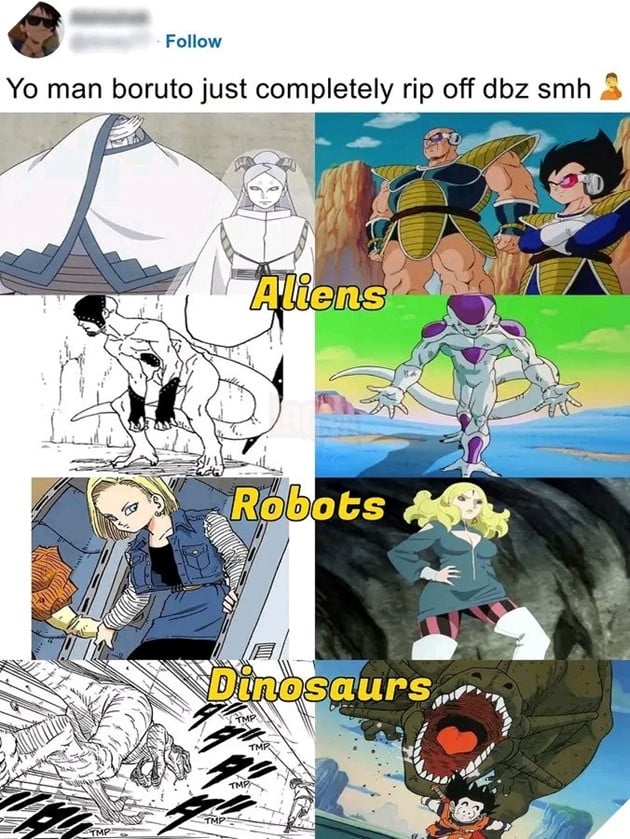 boruto đạo nhái dragon ball