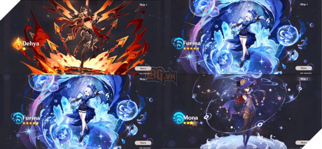 Cộng đồng Genshin Impact vì một game thủ siêu may mắn khi Cầu Nguyện Thủy Thần Furina