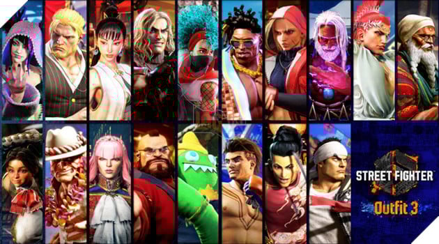 Capcom hé lộ Outfit thứ ba cho tất cả nhân vật trong Street Fighter 6 vào tháng 12