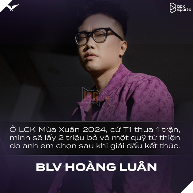 LMHT: BLV Hoàng Luân bất ngờ lên kèo cực căng, khẳng định T1 sẽ đại thắng tại mùa giải 2024 2