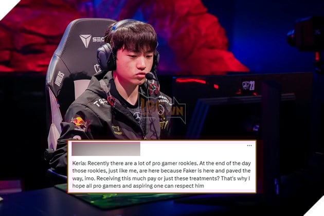 Keria ngầm khẳng định rằng nếu không có Faker thì LMHT có thể sẽ không phát triển như bây giờ