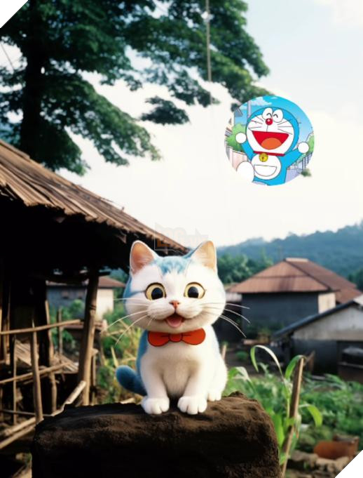 Phim CĐM hào hứng với dàn nhân vật Doraemon đời thật phiên bản Indonesia