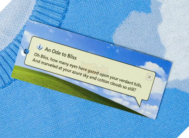 Microsoft bán áo len Giáng sinh với hình nền Windows XP