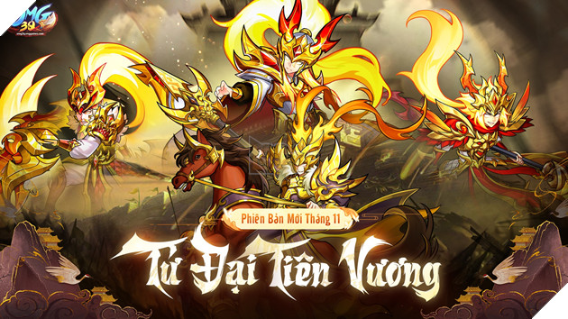 OMG 3Q - VNG: Cận cảnh đột phá Thái Kim của 4 Tiên Tướng mạnh nhất Tam Quốc