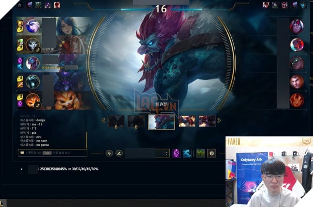 LMHT: Faker chơi Trundle Đường giữa khiến những người đồng đội ngán ngẩm