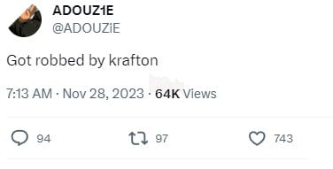 PUBG: Gặp sự cố cúp điện, đội tuyển bị xử thua trong sự bất mãn của cộng đồng