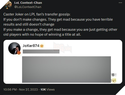 LMHT: Chính khán giả LPL là nguyên nhân khiến Trung Quốc tuột hậu so với Hàn Quốc?