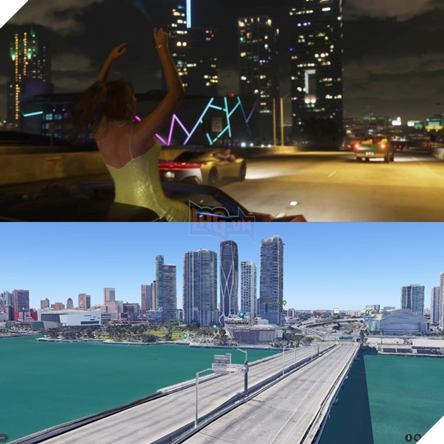 Người hâm mộ so sánh những hình ảnh trong trailer GTA 6 với các địa điểm có thật ngoài đời 5