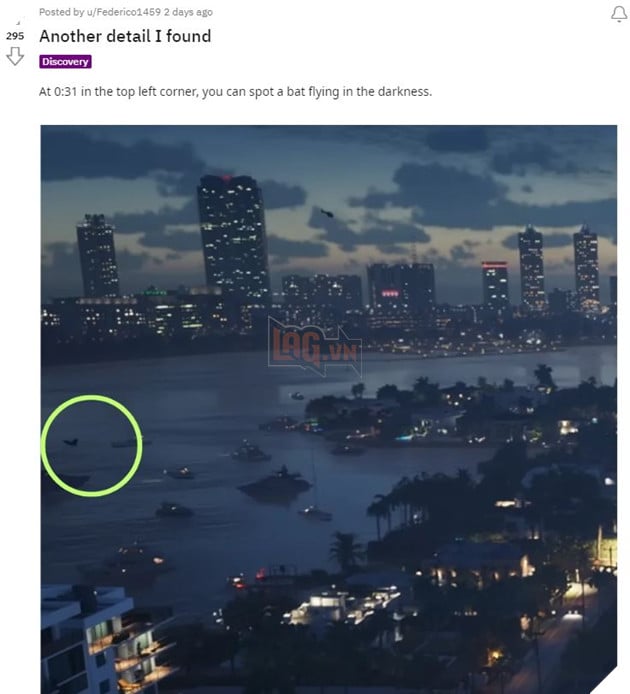 Fan tinh mắt soi ra một loại động vật hiếm gặp trong trailer đầu tiên của GTA 6 3