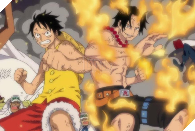  One Piece ace sống