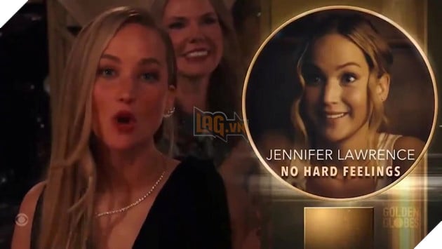 Jennifer Lawrence nói đùa trở thành khoảnh khắc hài hước khó quên tại Quả Cầu Vàng năm nay 2