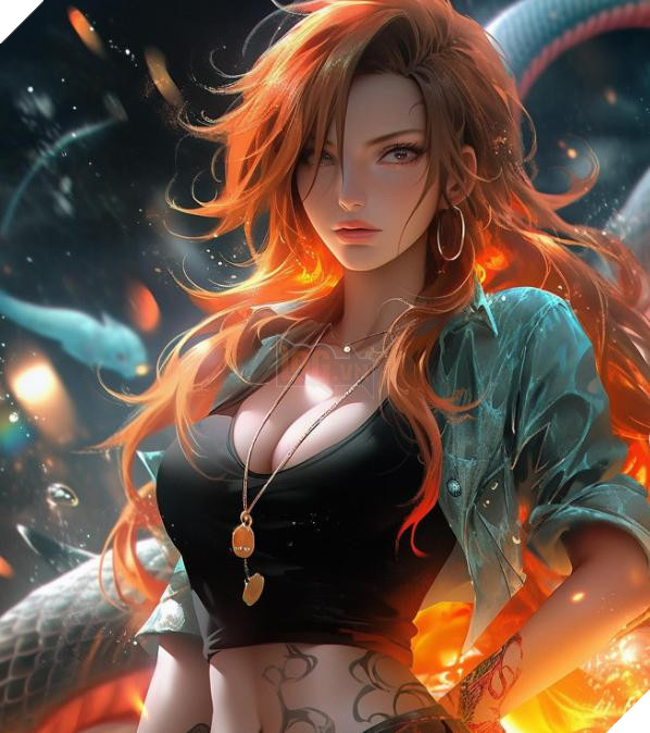 aiart nami one piece