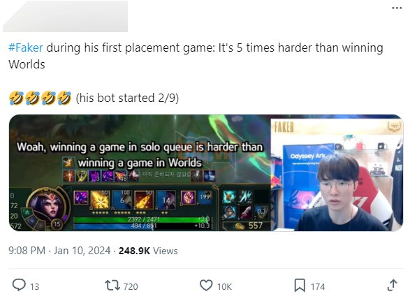 LMHT: Faker nói một câu khi leo rank Hàn khiến nhiều game thủ LPL phải muối mặt