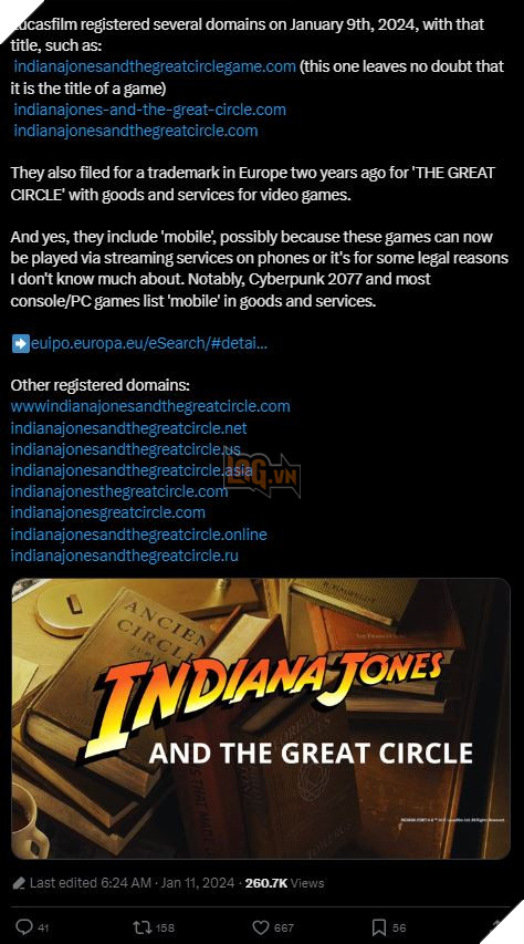 Dự án game Indiana Jones của Bethesda dường như đã hé lộ những thông tin quan trọng 2