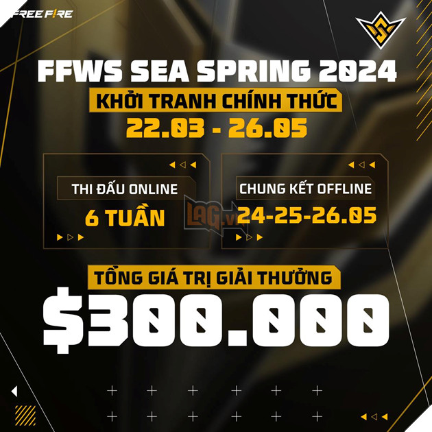 Chung Kết của Free Fire World Series SEA 2024 Spring sẽ được tổ chức tại Việt Nam