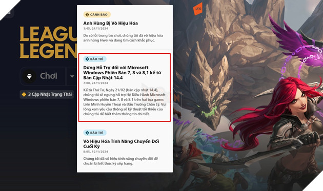 LMHT: Riot Games bất ngờ ra thông báo khiến nhiều game thủ Việt hoang mang