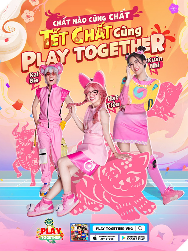 Play Together VNG: Khám phá “Tết Chất” cùng loạt hot TikToker đình đám 2