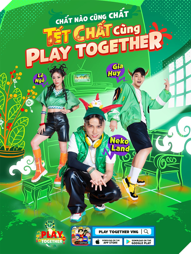 Play Together VNG: Khám phá “Tết Chất” cùng loạt hot TikToker đình đám 3