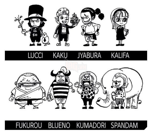 nhân vật manga one piece lúc nhỏ