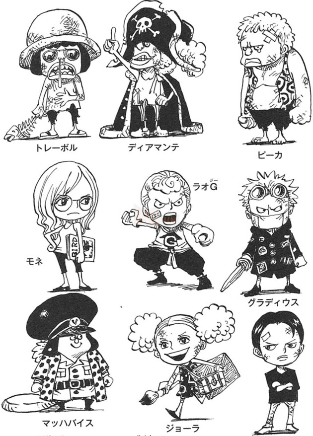 nhân vật manga one piece