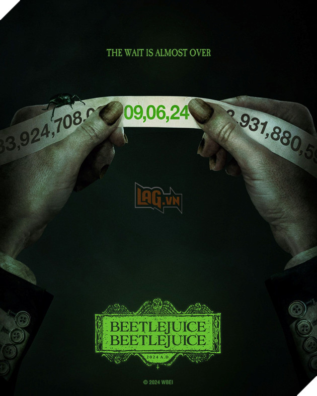 Beetlejuice 2 tiết lộ tựa đề cùng poster chính thức của phim 2