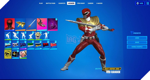 Leaker hé lộ Fortnite chuẩn bị hợp tác đưa 5 Anh Em Siêu Nhân Power Rangers vào game trong thời gian tới 3