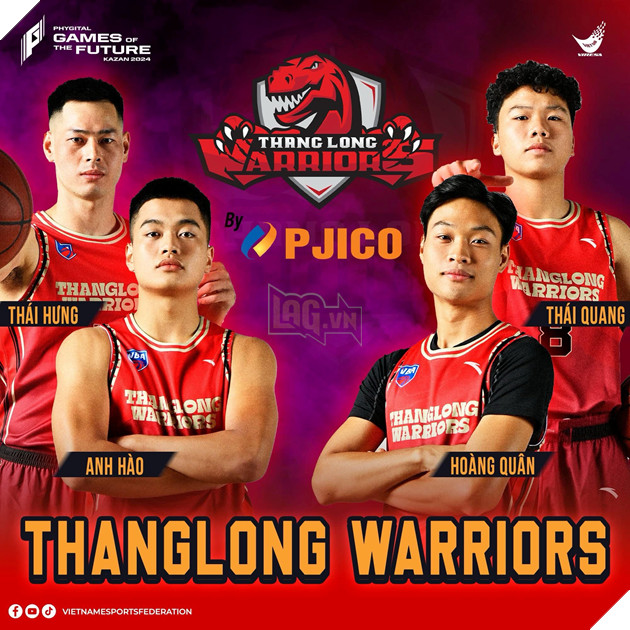 Công bố Line Up đội tuyển Phygital Basketball Việt Nam tham gia Games of Future 2