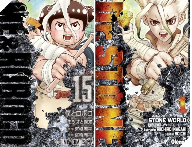 Bất ngờ manga copy trang bìa truyện tranh nổi tiếng khiến khán giả thích thú 16