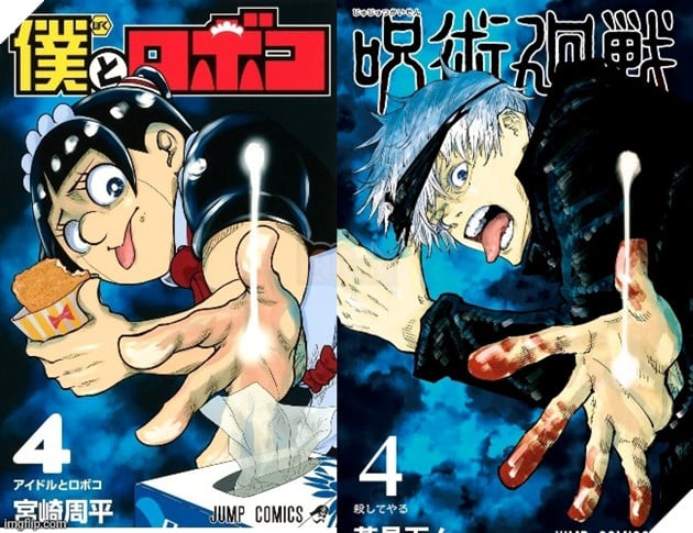 Bất ngờ manga copy trang bìa truyện tranh nổi tiếng khiến khán giả thích thú 5