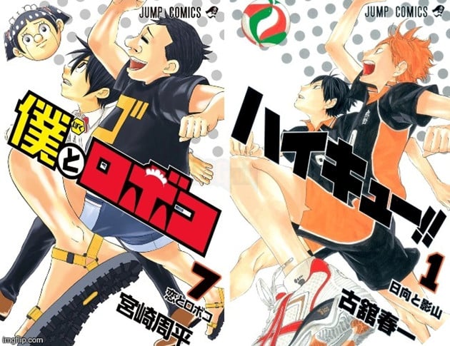 Bất ngờ manga copy trang bìa truyện tranh nổi tiếng khiến khán giả thích thú 8