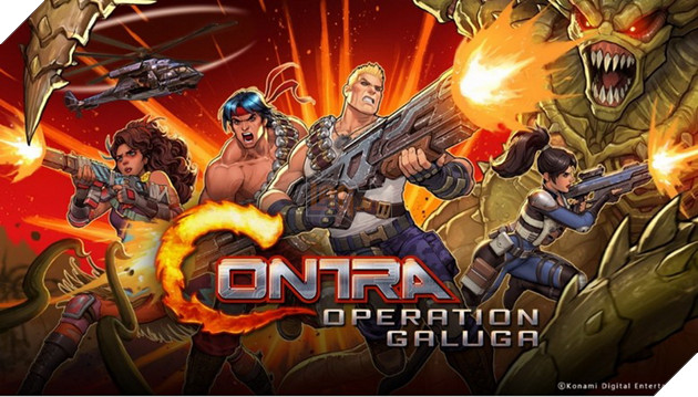 Contra: Operation Galuga - Konami hồi sinh dòng game huyền thoại cho tất cả game thủ