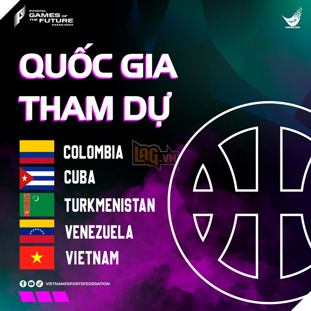 Lịch thi đấu của đại diện Việt Nam tại Games of Future 2024 bộ môn Phygital Basketball