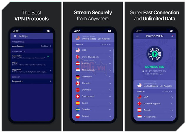 Top 5 ứng dụng VPN miễn phí, chống chặn tốt nhất mà bạn có thể cài đặt