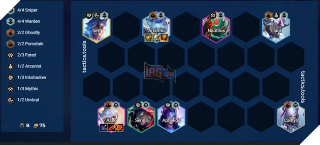 DTCL Mùa 11: Hướng dẫn đội hình Bắn Tỉa đa hệ tộc mạnh nhất rank Thách Đấu