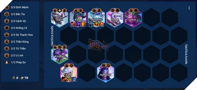DTCL Mùa 11: Hướng dẫn đội hình Tử Thần hỗn hợp mạnh nhất rank Kim Cương 6
