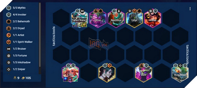 DTCL Mùa 11: Hướng dẫn đội hình Thần Thoại Bard mạnh nhất rank Kim Cương 2