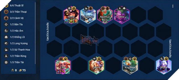 DTCL Mùa 11: Hướng dẫn đội hình 6 Thuật Sĩ mạnh nhất rank Cao Thủ