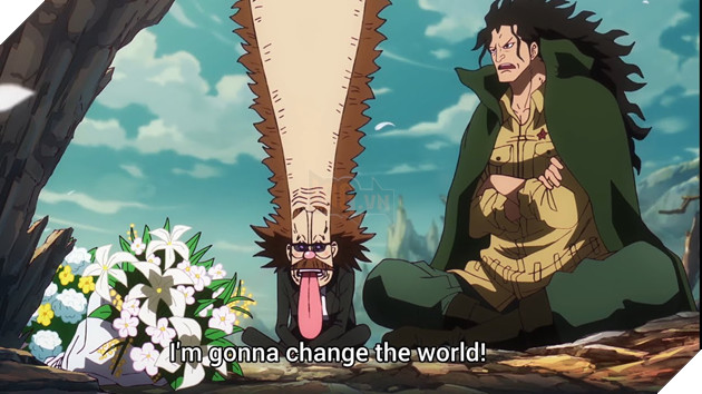 One Piece đã chọn diễn viên lồng tiếng của Kakashi để đảm nhận vai trò lồng tiếng cho Dragon. 2